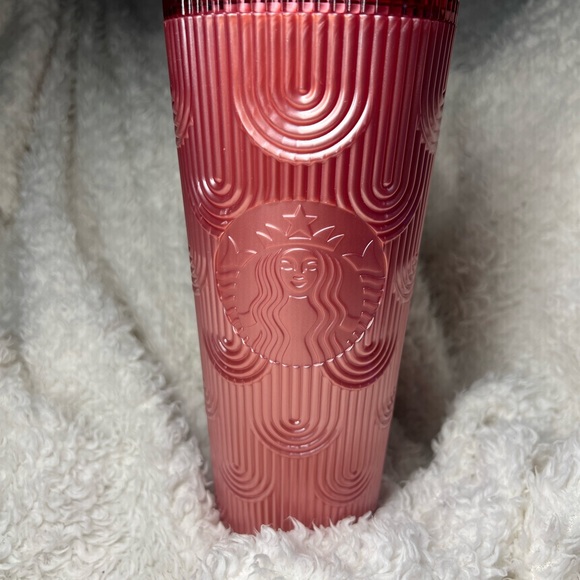 🌟STARBUCKS🌟 2023 PEARLESCENT Pink 24oz Tumbler (NWT) - Picture 4 of 12